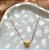 COLAR MINI BORBOLETA DOURADO AÇO 316L⭐️ - Imagem 1