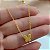 COLAR MINI BORBOLETA DOURADO AÇO 316L⭐️ - Imagem 3