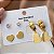 BRINCO KIT CORAÇÕES LISOS DOURADO AÇO 316L⭐️ - Imagem 2