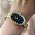 RELÓGIO MINIMALISTA OVAL DOURADO AÇO 316L⭐️ - Imagem 5