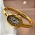 BRACELETE RELÓGIO VINTAGE OVAL DOURADO AÇO 316L⭐️ - Imagem 3