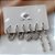 BRINCO KIT ARGOLINHAS PINGENTES VARIADOS ZIRCÔNIAS BIJU - Imagem 3