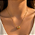 COLAR PINGENTE ESFERA CLÁSSICA LISA DOURADO AÇO 316L⭐️ - Imagem 2