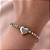PULSEIRA RIVIERA PINGENTE CORAÇÃO LISO AÇO 316L⭐️ - Imagem 1