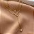COLAR GRAVATINHA DUPLO BOLINHAS ZIRCÔNIAS DOURADO AÇO 316L⭐️ - Imagem 4
