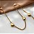 COLAR DELICADO MINI CORAÇÕES BOLEADOS DOURADO AÇO 316L⭐️ - Imagem 2