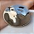 BROCHE REDONDO MARTELADO BJU - Imagem 5
