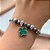PULSEIRA ESTILO PANDORA TREVO RESINADO E ZIRCÔNIA AÇO 316L⭐️ - Imagem 5