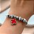 PULSEIRA ESTILO PANDORA TREVO RESINADO E ZIRCÔNIA AÇO 316L⭐️ - Imagem 3