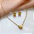 COLAR E BRINCO KIT BORBOLETA BOLEADA DOURADO AÇO 316L⭐️ - Imagem 3
