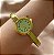 BRACELETE RELÓGIO REDONDO VINTAGE DOURADO AÇO 316L⭐️ - Imagem 3