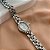 RELÓGIO FEMININO OVAL COM STRASS PRATEADO BIJU - Imagem 3