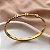 PULSEIRA / BRACELETE FILEIRA FLORZINHAS COM STRASS DOURADO AÇO 316L⭐️ - Imagem 4