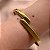 PULSEIRA / BRACELETE FIOS OPOSTOS LISOS DOURADO AÇO 316L⭐️ - Imagem 2
