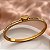 PULSEIRA / BRACELETE CORAÇÃO E RIVIERAS DOURADO AÇO 316L⭐️ - Imagem 2