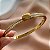 PULSEIRA / BRACELETE CORAÇÃO E RIVIERAS DOURADO AÇO 316L⭐️ - Imagem 3