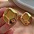 BRINCO CHAPA MARTELADA DOURADO AÇO 316L⭐️ - Imagem 3