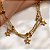 PULSEIRA CORRENTE TRIPLA BOLINHAS E ESTRELAS DOURADO AÇO 316L⭐️ - Imagem 2