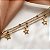 PULSEIRA CORRENTE TRIPLA BOLINHAS E ESTRELAS DOURADO AÇO 316L⭐️ - Imagem 3