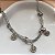 PULSEIRA CORRENTE TRIPLA BOLINHAS E ÁRVORE DA VIDA AÇO 316L⭐️ - Imagem 2