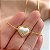 COLAR PINGENTE CORAÇÃO EM PÉROLA DOURADO AÇO 316L⭐️ - Imagem 2