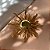 BROCHE SOL DOURADO AÇO 316L⭐️ - Imagem 1