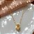 COLAR LONGO PINGENTE CORAÇÃO IMPERIAL MINI ZIRCÔNIA DOURADO AÇO 316L⭐️ - Imagem 3