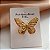 BROCHE BORBOLETA DOURADO AÇO 316L⭐️ - Imagem 3