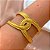 BRACELETE GROSSO FIO ENTRELAÇADO DOURADO AÇO 316L⭐️ - Imagem 2