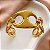 PULSEIRA/BRACELETE ELOS BOLD DOURADO AÇO 316L⭐️ - Imagem 1