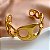 PULSEIRA/BRACELETE ELOS BOLD DOURADO AÇO 316L⭐️ - Imagem 2
