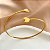 BRACELETE REGULÁVEL FIO CORAÇÃO DOURADO AÇO 316L PREMIUM⭐️ - Imagem 3