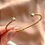 BRACELETE REGULÁVEL FIO PONTA ZIRCÔNIA DOURADO AÇO 316L PREMIUM⭐️ - Imagem 2