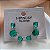 BRINCO EAR CUFF PEDRAS REDONDAS DE ZIRCÔNIAS COLOR PRATEADO BIJU - Imagem 5