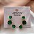 BRINCO EAR CUFF PEDRAS REDONDAS DE ZIRCÔNIAS COLOR DOURADO BIJU - Imagem 4