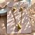 CONJUNTO BRINCO E COLAR GOTA BOLEADA DOURADO AÇO 316L PREMIUM⭐️ - Imagem 2