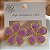 BRINCO FLOR DELICADA ESMALTADO DOURADO AÇO 316L⭐️(GRUPO 2) - Imagem 4