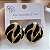 BRINCO TIGRADO ESMALTADO DOURADO AÇO 316L⭐️(GRUPO 1) - Imagem 5