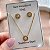 CONJUNTO BRINCO E COLAR PINGENTE REDONDO ZIRCÔNIA COLOR DOURADO AÇO 316L⭐️(GRUPO1) - Imagem 3