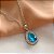 COLAR PINGENTE GOTA PEDRA ZIRCÔNIA COLOR AÇO 316L⭐️ - Imagem 4