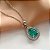 COLAR PINGENTE GOTA PEDRA ZIRCÔNIA COLOR AÇO 316L⭐️ - Imagem 3