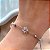 PULSEIRA MINI FLORES DE CRISTAIS AÇO 316L⭐️ - Imagem 1