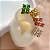 KIT 2 PIERCINGS FAKE ZIRCÔNIAS GOTAS COLOR DOURADO BIJU - Imagem 1