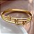 PULSEIRA/BRACELETE 3 FIOS BORBOLETAS DOURADO AÇO 316L⭐️ - Imagem 3