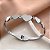 PULSEIRA/BRACELETE CORAÇÕES LISOS E ZIRCÔNIAS AÇO 316L⭐️ - Imagem 1