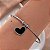 PULSEIRA/BRACELETE PINGENTE CORAÇÃO ESMALTADO AÇO 316L⭐️ - Imagem 5