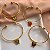 PULSEIRA/BRACELETE PINGENTE BORBOLETA ESMALTADO DOURADO AÇO 316L⭐️ - Imagem 1