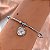 PULSEIRA/BRACELETE PINGENTE FLOR TREVO ESMALTADO AÇO 316L⭐️ - Imagem 4