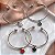 PULSEIRA/BRACELETE PINGENTE FLOR TREVO ESMALTADO AÇO 316L⭐️ - Imagem 1