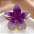 PRESILHA FLOR METAL ESMALTADO BIJU (GRUPO 1) - Imagem 2